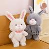 Cute Couple Rabbit Doll Backpack Rabbit Plush Toy Valentine's Day Gift Wedding Decoration Doll