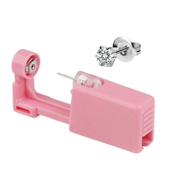 Одноразовый Красивый Пирсер для Ушей из Нержавеющей Стали Безболезненный Прочный Устройство для Прокалывания Ушей Украшения для Пирсинга Тела