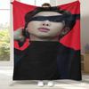 Плед фланелевый Jimin Kpop B-BTS Star, Ультрамягкий теплый плюшевый плед для дома, спальни, кровати, дивана, офиса, кемпинга, пикника, подарок