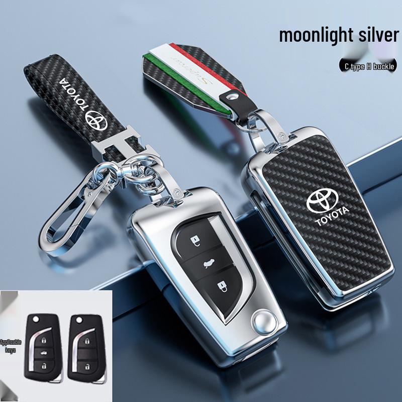 Футляр для ключа Toyota: Подходит для Prius, Mirai, Corolla, Camry и RAV4.
