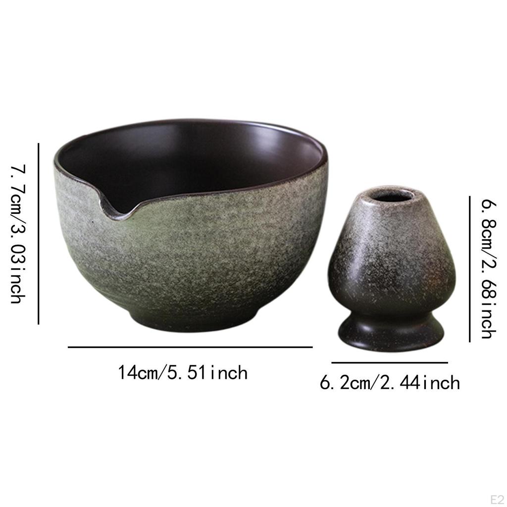 Японская миска для матча с венчиком, керамическая чашка объемом 430 мл для офиса, спальни