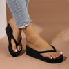 Fashion Summer Slippers Women Black Sandals Slipper Indoor Outdoor Flip-flops Beach Shoes Female Shoes Home Slides Femme