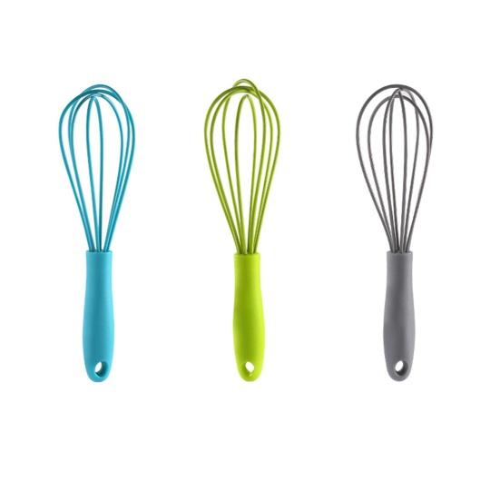 Силиконовый венчик для взбивания яиц, ручной венчик для яиц с нескользящей ручкой, ручные проволочные венчики с силиконовым покрытием для смешивания, приготовления пищи, перемешивания