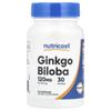 Ginkgo Biloba, 120Mg, 30 Capsules