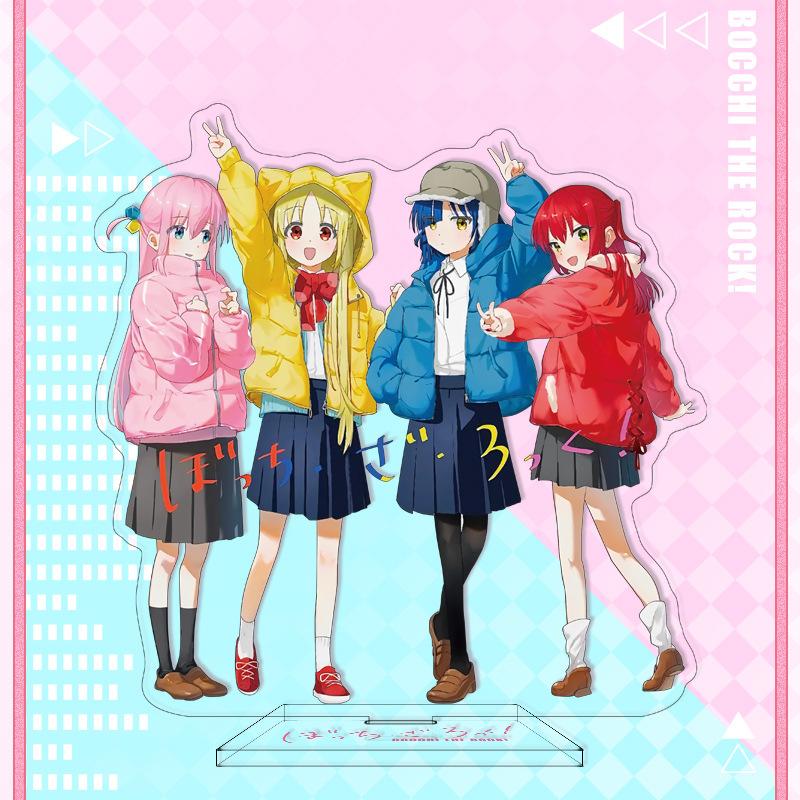 Подставка для модели аниме Bocchi The Rock Girls, Gotou Hitori Ijichi Nijika Yamada Ryo Kita Ikuyo, держатель для стенда