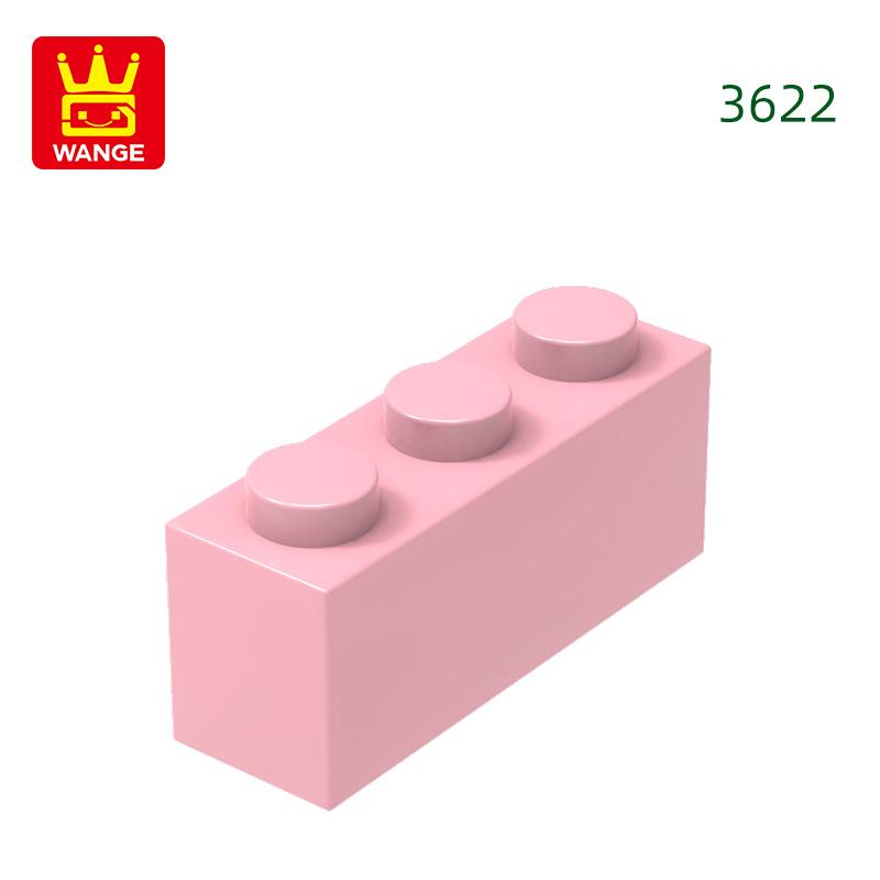 Нетоксичный 85 шт./лот 3622 1x3 точки Строительный блок Moc Классические аксессуары Совместим с Кирпич Детские игрушки Подарочная коробка