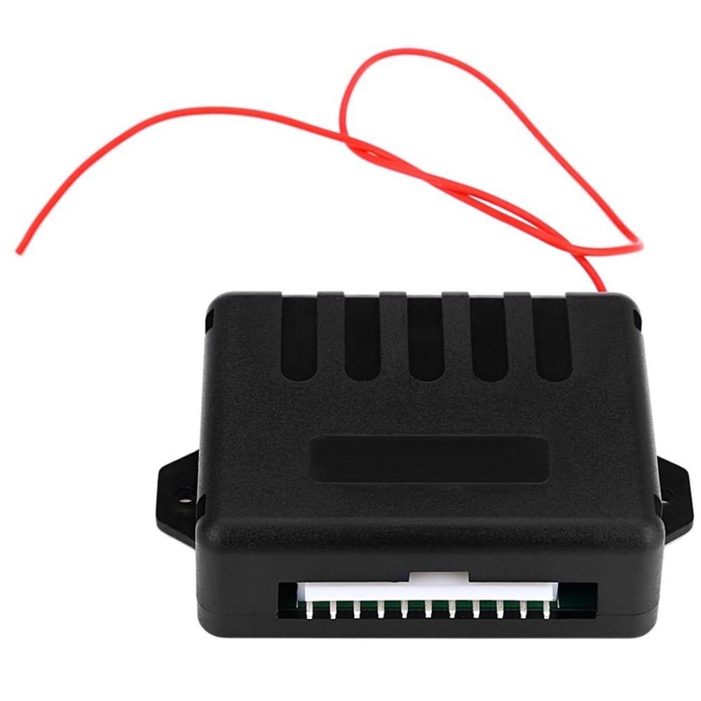 Автомобильный пульт дистанционного управления Центральный замок Комплекты Универсальный DC 12V Автомобильная противоугонная сигнализация Система бесключевого доступа