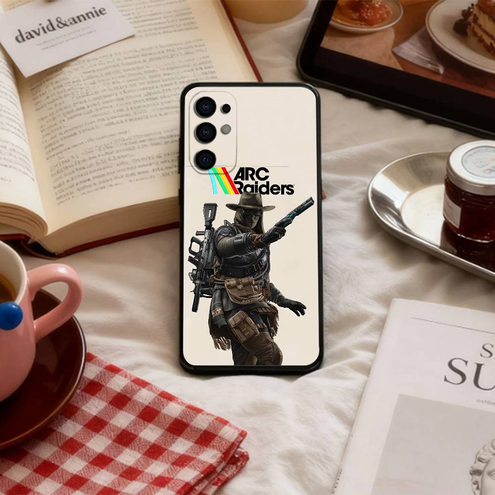 Тактический Кооперативный A-ARC R-Raiders Чехол для Телефона Для Samsung S 25,24,23,22,30,21,10,9,Ultra,Plus,Lite,FE,4,5 G Мягкий Черный Чехол