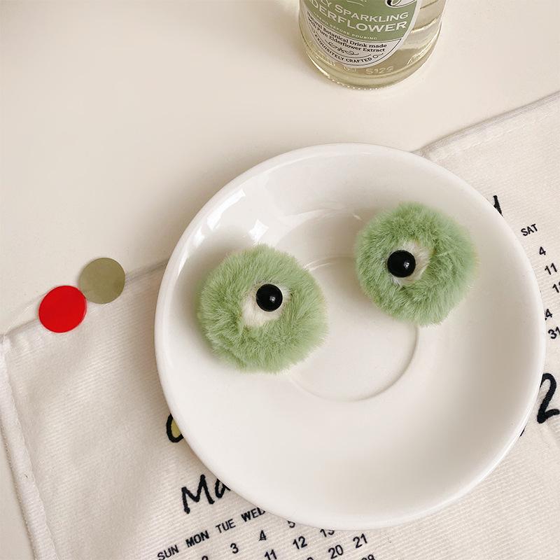 3D Плюшевые Заколки для Волос с Кошачьими Ушками - Милые Аксессуары для Челки в Японском Стиле