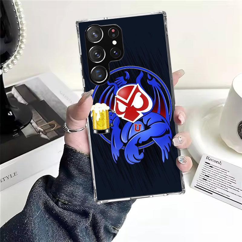 De Chile U-University Logo For Samsung Galaxy Note 20 Ultra 9 8 10 Pro Phone Case S10E S10 Lite S9 Plus S8 + S7 Edge A6 A7 A8 J4