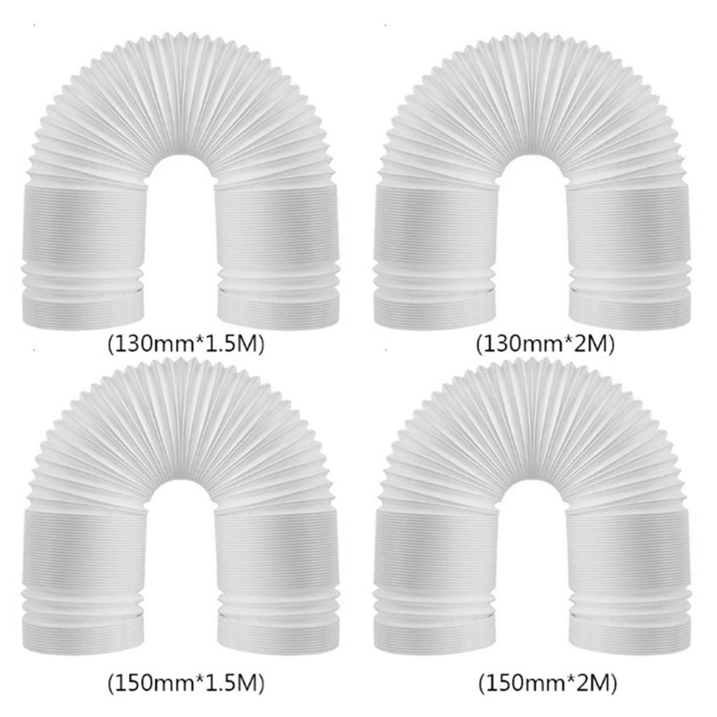 Эластичная выхлопная труба 130ммх1,5м 150ммх1,5м 150ммх2м