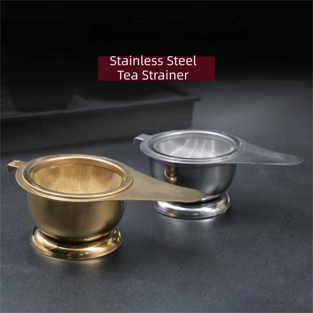 Fine Mesh Leaf Teapot Filter with Handle Hanging Tea Infuser  Chinese Tea