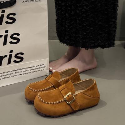 См увеличение внутренней высоты женская обувь кожаные всеобъемлющие новая осенняя обувь женские лоферы на одной педали