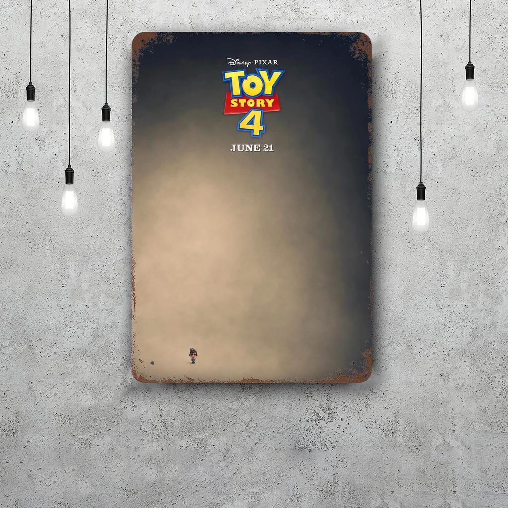 MINISO The Pixar Story Funny Bar Metal Sign, Retro Plaque, Vintage Sign, Alcohol Drinker, Pub, Club, Kitchen Wall Decoration