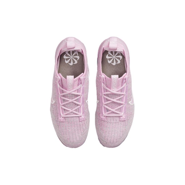 Nike Air VaporMax 2021 Flyknit Light Arctic Pink Женские кроссовки Summit-Белый металлик-Серебристый Iced-Сиреневый DH4088-600