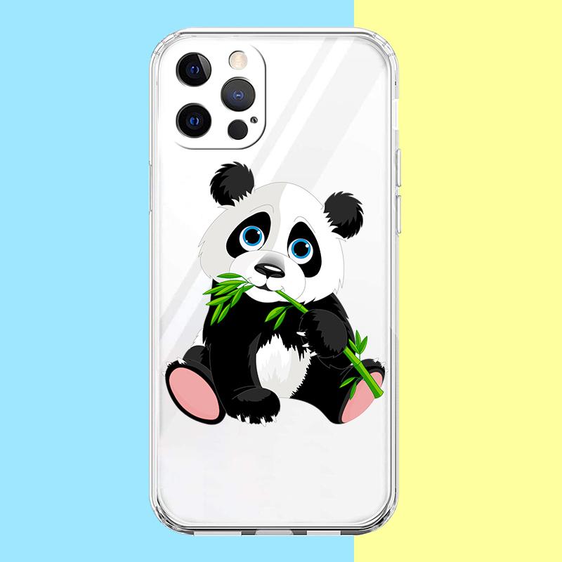 Tickle Panda Phone Case Cover for Google Pixel 8 7 6 5 4 4XL 7A 6A 5A 4A 3A 3AXLPro 5G Shockproof Silicone Transparent Shell Bag