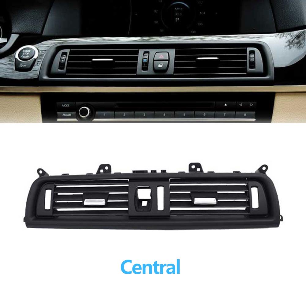 Оригинальный черный кондиционер с левым рулем и правым рулем, вентиляционная решетка переменного тока, панель для BMW F10 F11 520i 523i 525i 528i