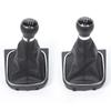5/6 Speed Gear Shift Knob Lever Stick Gaiter Boot Cover For Vw Rabbit For Golf 5 Jetta 2005-2010 For Vw Golf 6 Jetta 2010-2 A2r3