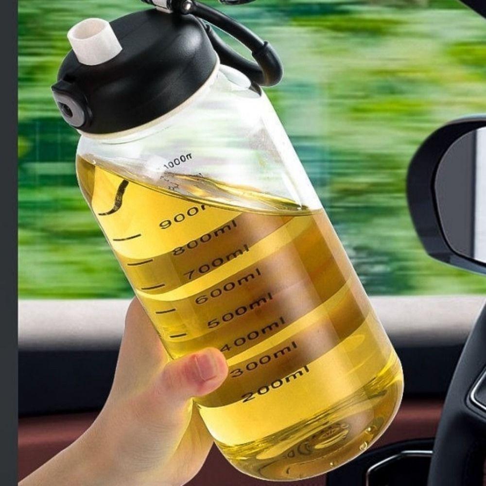 Large Capacity Tea Separation Cup Thickened Glass Tea Water Bottle Glass Water Cup Water Drinking