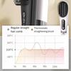 Портативный выпрямитель для волос, 3 температуры, быстрый нагрев, USB аккумулятор, отрицательные ионы, горячая щетка, электрическая расческа для укладки вьющихся волос