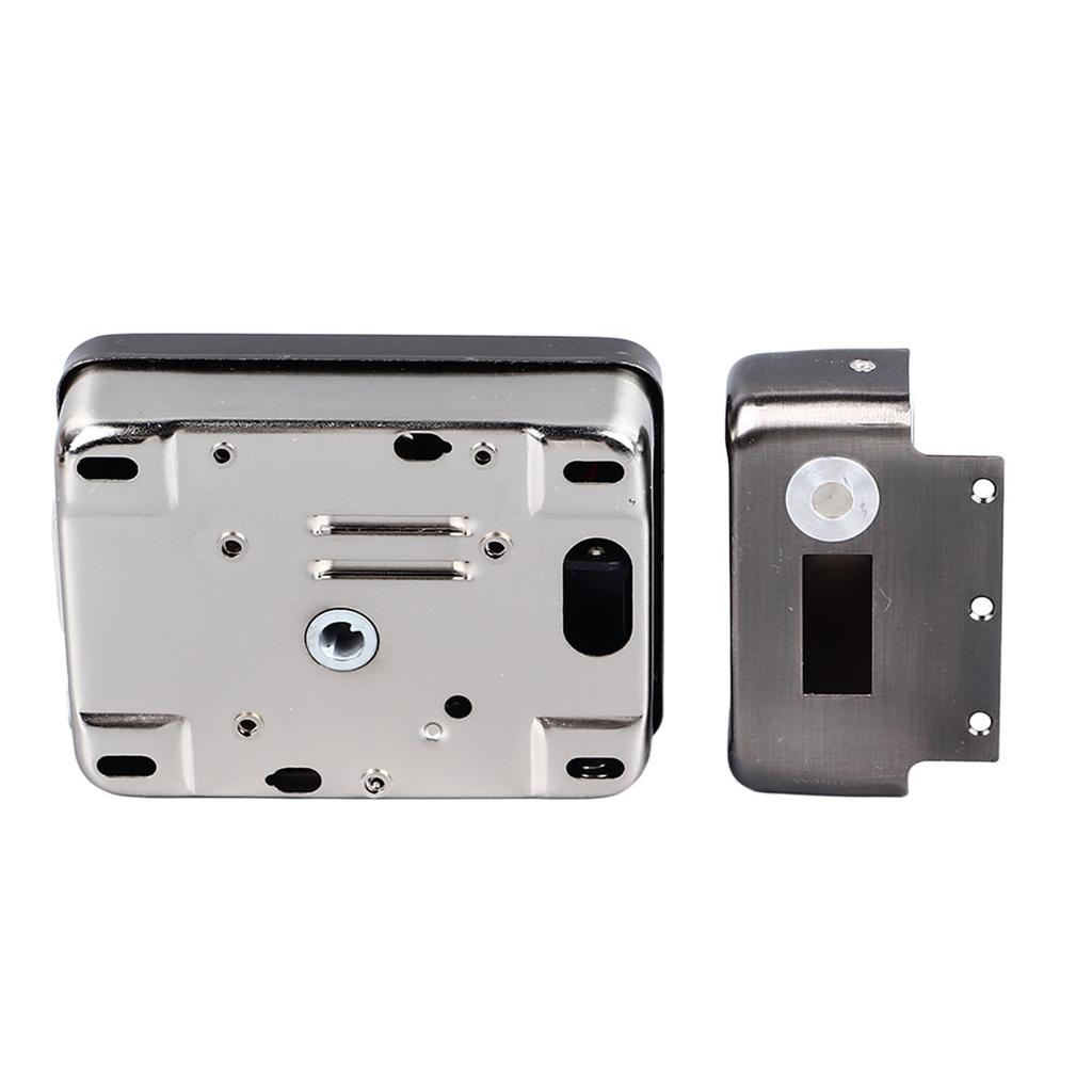 ID Card Lock Integrated Structure Wiring Free Anti Theft Silent Double Head with Remote Control for