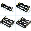1X 2X 3X 4X держатель для аккумулятора 18650 SMD 18650 чехол для хранения аккумулятора контейнер внешний аккумулятор с бронзовыми штифтами перезаряжаемый SMT