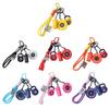 with Buckle Fitness Series Pendant Detachable Simulation Dumbbells Keyring