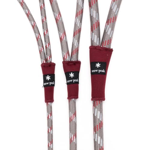 Поводок для собаки Snow Peak SP, Маленький, Длина 130 см x Диаметр 8 мм, PT-080R, для кемпинга и активного отдыха