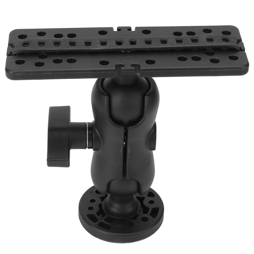 Fish Finder Mount Base Universal 360 Degree Rotation Ball Mount Fish Finder Holder Canoe Kayak