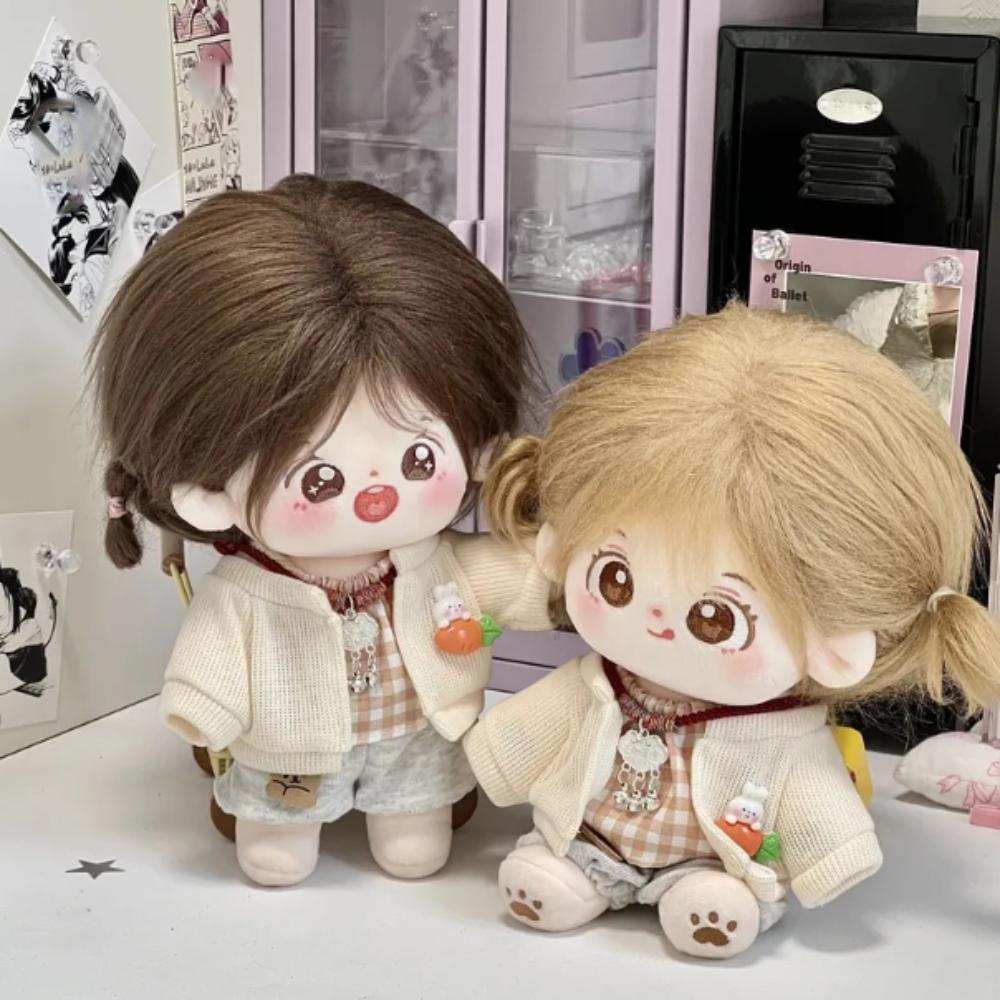 1 set Coat Cotton Doll's Clothes Bellyband Plush Doll Clothes  Doll Accessories