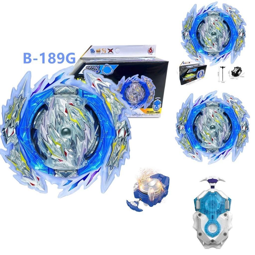 Beyblade Burst B-189 Святое Копье Вины Kr Mds-2 Красочный Спиннер с Рукояткой Запуска