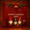 Адвент-календарь – 24-дневный рождественский адвент-календарь, подарок-сюрприз для отсчета времени до Рождества, акриловая плоская подвеска (2D)