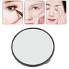 Увеличительное зеркало для макияжа на присоске, многократное увеличение, двойные присоски высокого разрешения, круглое зеркало для макияжа для путешествий