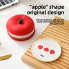 Премиальные силиконовые подставки в форме яблок, термостойкие, противоскользящие и долговечные, для кофе, чая и использования на кухне. Набор из 5 штук.
