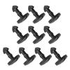 10Pcs Auto Clip Rear Bumper Tow Cover Clips for LR Freelander 2 Discovery 3/4 Range Rover Sport 05-09 Car Fastener DYR500010
