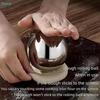 Stainless Steel Rolling Dough Ball Smooth Non-stick Dough Roller Durable Circular Rolling Ball For Baking Pizza Pastry