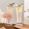 INS High-Quality Glass Cup for Juice, Milk, Ice Cream & Cold Drinks