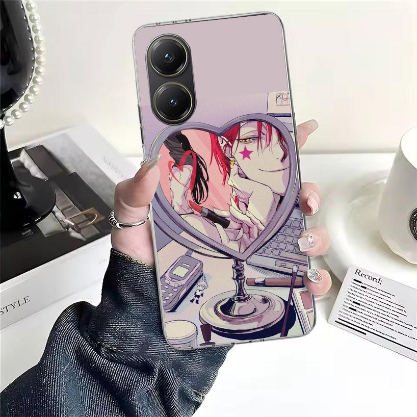 Huner X-Hunters Hisoka Мягкий чехол для телефона для Xiaomi Redmi 15C 15 13C 13 Poco X5 X6 X7 F7 Ultra M7 12C 12 10 10C 9C 9A 9T 9 Fundas
