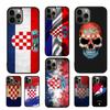 Чехол для телефона с флагом Хорватии для iPhone 17 Air 15 16 14 Plus 11 12 13 Pro Max Apple max