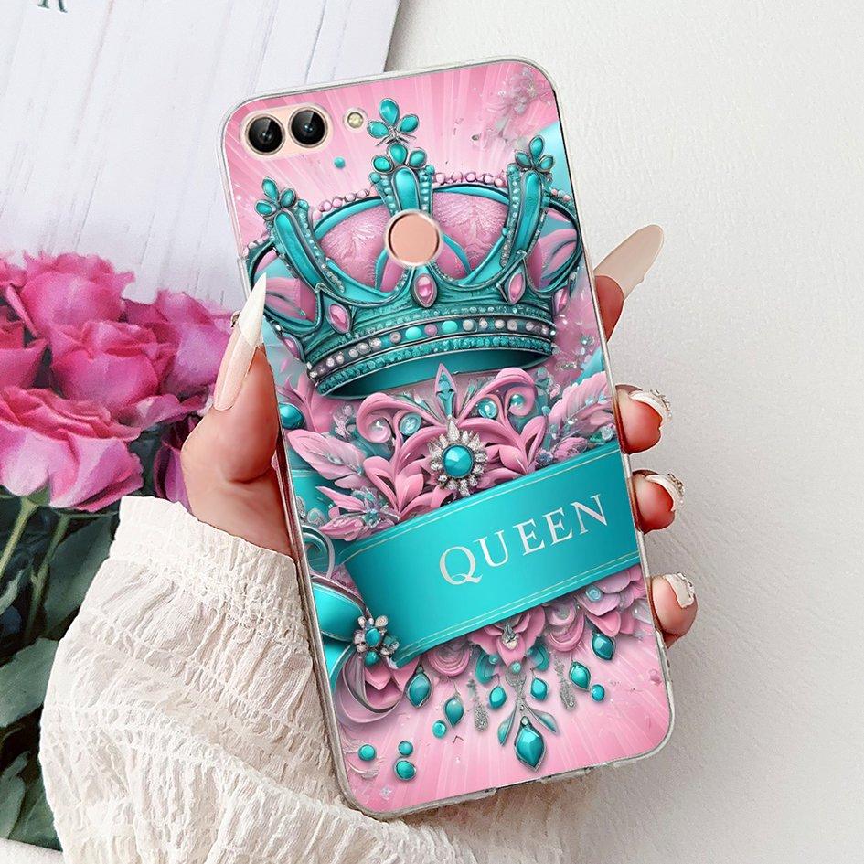 For Huawei P Smart 2018 Case Popular Butterfly Soft Silicone TPU Phone Back Cover For Huawei PSmart FIG-LX1 FIG-LX2 FIG-LX3 Case