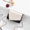 2025 весна и лето новая маленькая квадратная сумка женская сумка свежая и милая красивая женская сумка сумка через плечо сумка-цепочка контрастного цвета