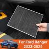 Для Ford Ranger 2023-2025 Автомобильный угольный фильтр-картридж для очистки воздуха PM2.5 Кондиционер Фильтр Очиститель Аксессуары