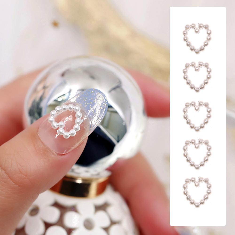 Fashion Vintage Charm Pearl Nail Art Decoration DIY Nail Art 3D Nail Jewelry Manicure Accessories