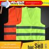 Green Reflective Safety Vest for Road Traffic Duty