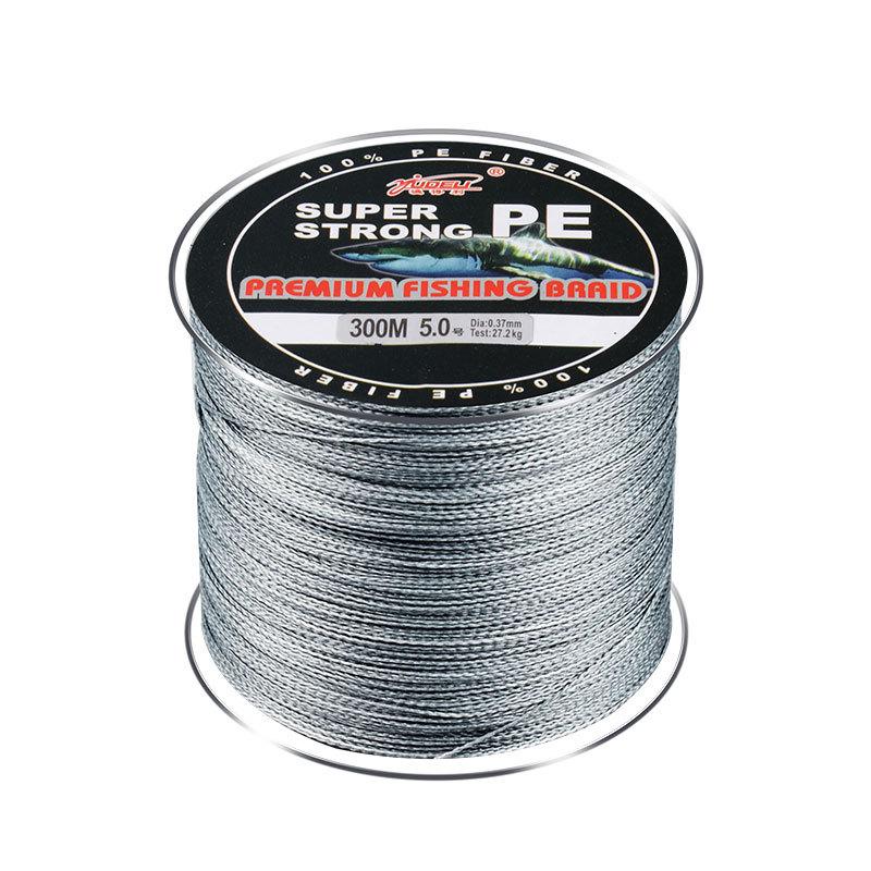 Yudeli PE Fishing Line - 300 Meters, 4 Braided, Powerful, Anti-Bite