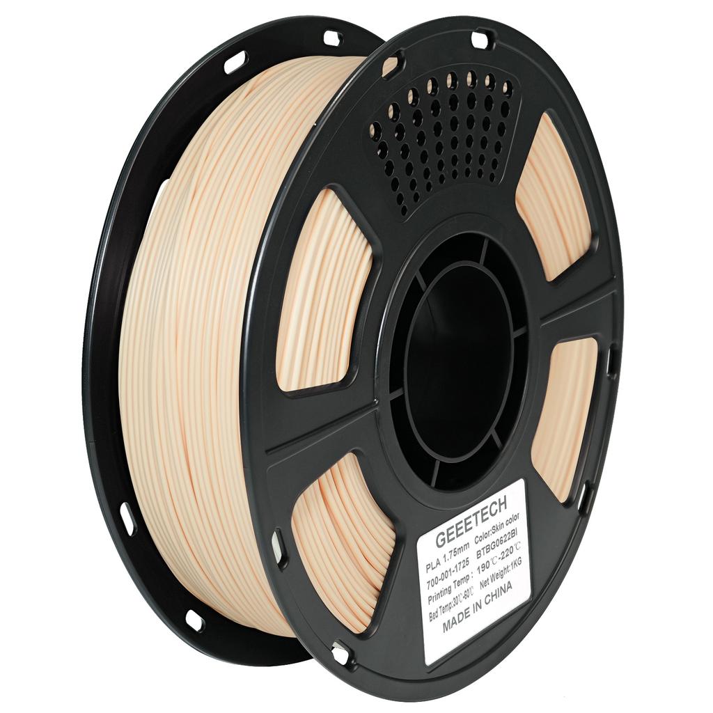 Geeetech Standard PLA Filament 1kg 1.75mm 3D Printer Plastic Material, Accuracy 0.03mm, Multiple Colour, Fit Most FDM Printer