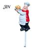 Removable Wall Hook Cute Chef Shape Hook, Strong Resin Kitchen No Punch Hole Adhesive Backing Decorative for Home Hang Utensils Dishcloths Aprons For