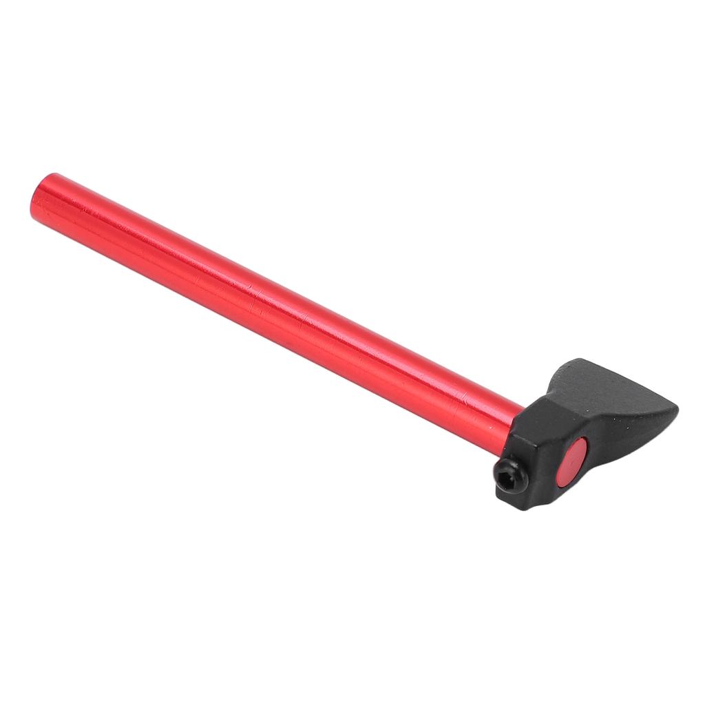 RC 1:10 Scale Metal Simulation Axe Decoration Tool for Axial Scx10 RC Crawler CarRed Black