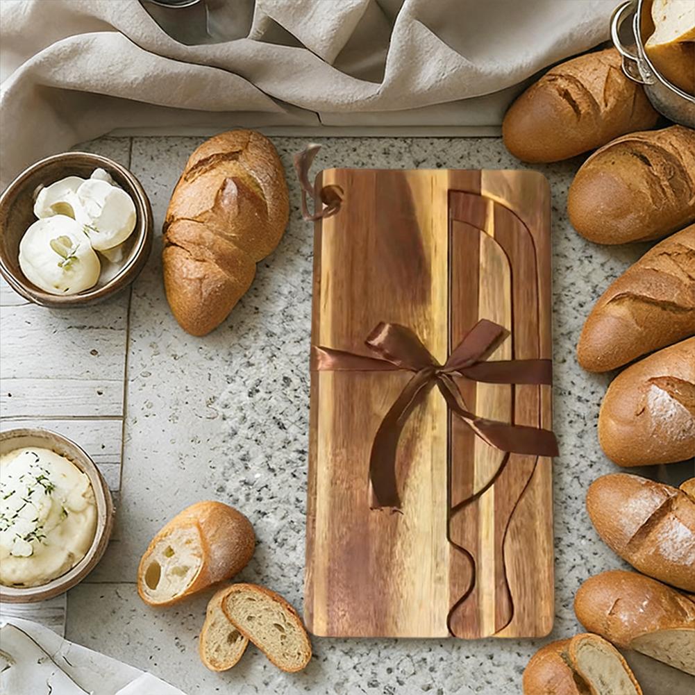 Bread Bows Knives Serrated Bagel Knives Set Outdoor Picnic Adventures