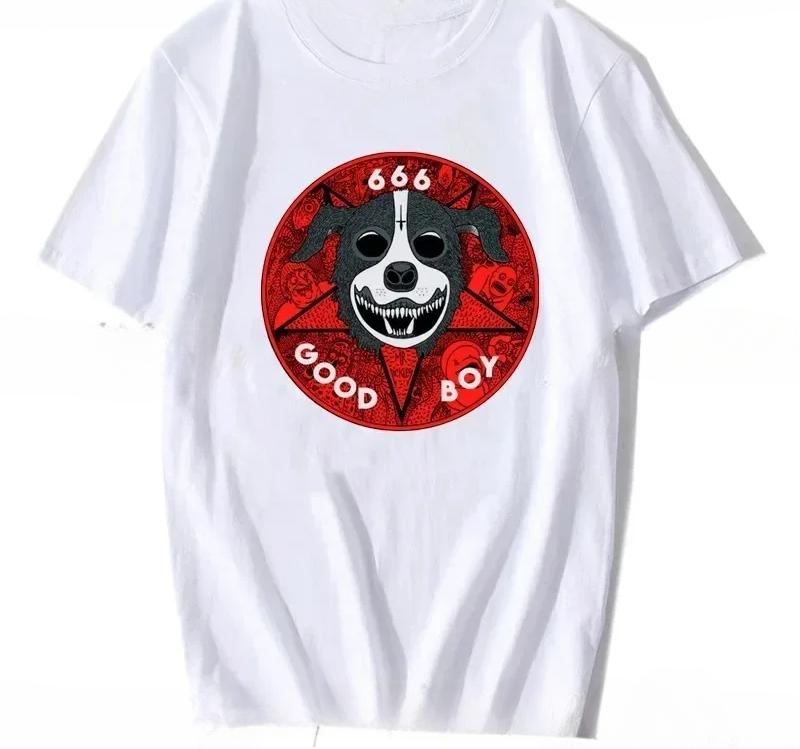 2025Cartoon Mr Pickles T Shirt Women Soft Collie Dog Tshirt Oneck Short Sleeved Funny Tv Adult Adultswim Mature Dog Evil Satan